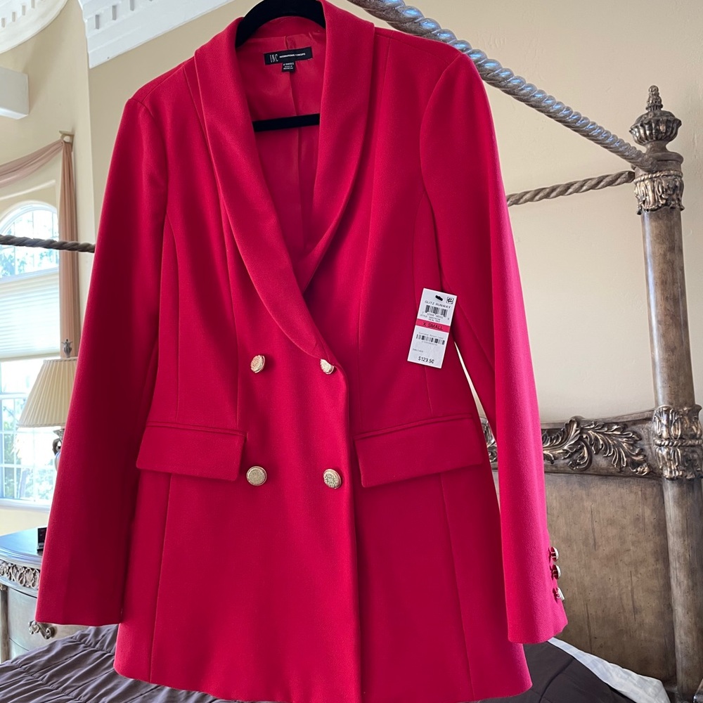 INC Red blazer